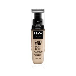 NYX Professional Makeup Can't Stop Won't Stop Full Coverage Foundation, Fair - 1 Oz , CVS