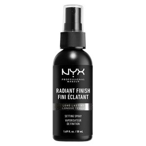 NYX Professional Makeup Radiant Finish Long Lasting Makeup Setting Spray, 1.69 OZ