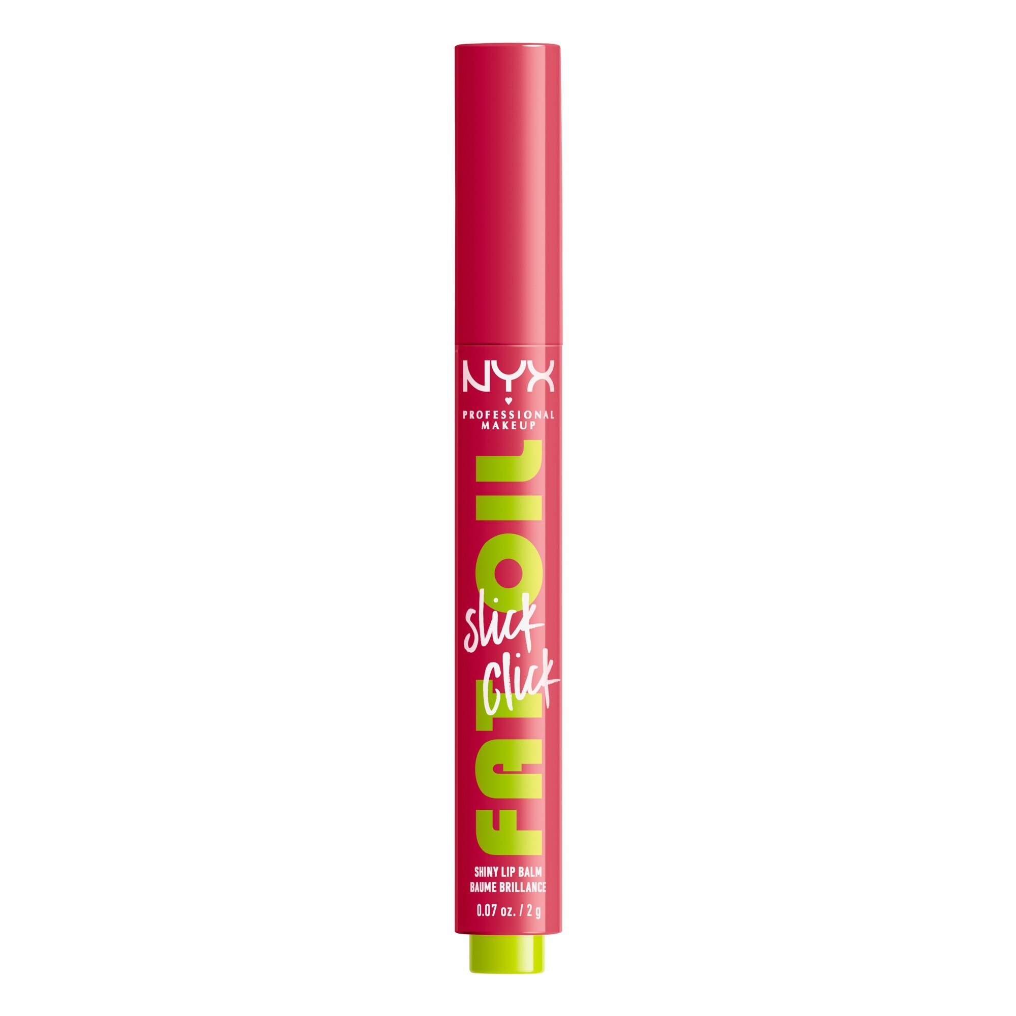 NYX Professional Makeup Fat Oil Slick Click Lip Gloss, Double Tap Lipstick , CVS