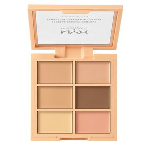 NYX Professional Makeup 3C Conceal Correct Contour Palette, Light - 0.27 Oz , CVS