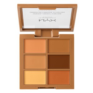 NYX Professional Makeup 3C Conceal Correct Contour Palette, Deep - 0.27 Oz , CVS