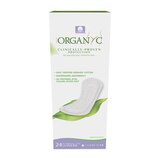 Organyc Organic Cotton Panty Liners for Sensitive Skin, Light, Flat Packed, 24 CT, thumbnail image 1 of 4