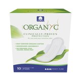 Organyc Organic Cotton Pads for Sensitive Skin, Heavy, 10 CT, thumbnail image 1 of 4
