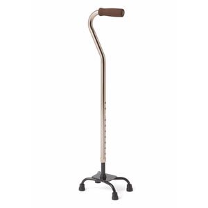 Medline Aluminum Quad Cane Bronze , CVS