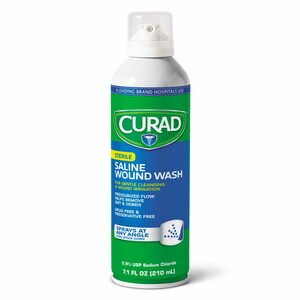 CURAD + Saline Wound Wash