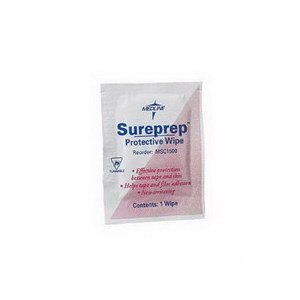 Medline Sureprep Skin Protectant Wipes, 50CT
