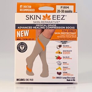 Skineez Medical Grade Compression, Sock, Tan, S/M , CVS