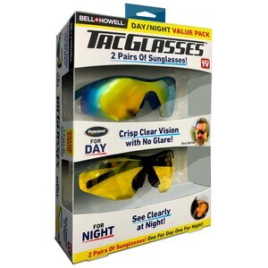 Bell + Howell Tac Glasses Day/Night Value Pack