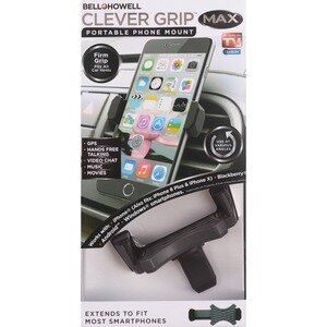  As Seen On TV Bell + Howell Clever Grip Portable Phone Mount 