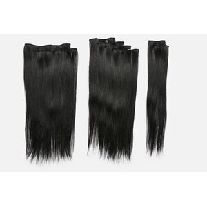 Hairdo 16in Straight Hair Extension, 8piece Kit, Black , CVS