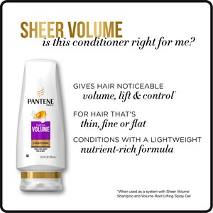 Pantene Pro V Sheer Volume Conditioner Volumizing Conditioner Cvs Pharmacy
