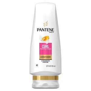 Pantene Pro-V Curl Perfection - Acondicionador para cabello rizado, 12 oz