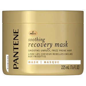 Pantene Pro-V Soothing Recovery - Mascarilla capilar para cabello rebelde y propenso al frizz, 7.6 oz