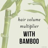 Pantene Nutrient Blends Hair Volume Multiplier Shampoo with Bamboo, thumbnail image 4 of 7