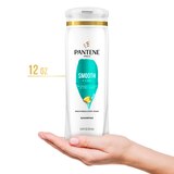 Pantene Pro-V Smooth & Sleek Shampoo, thumbnail image 2 of 11