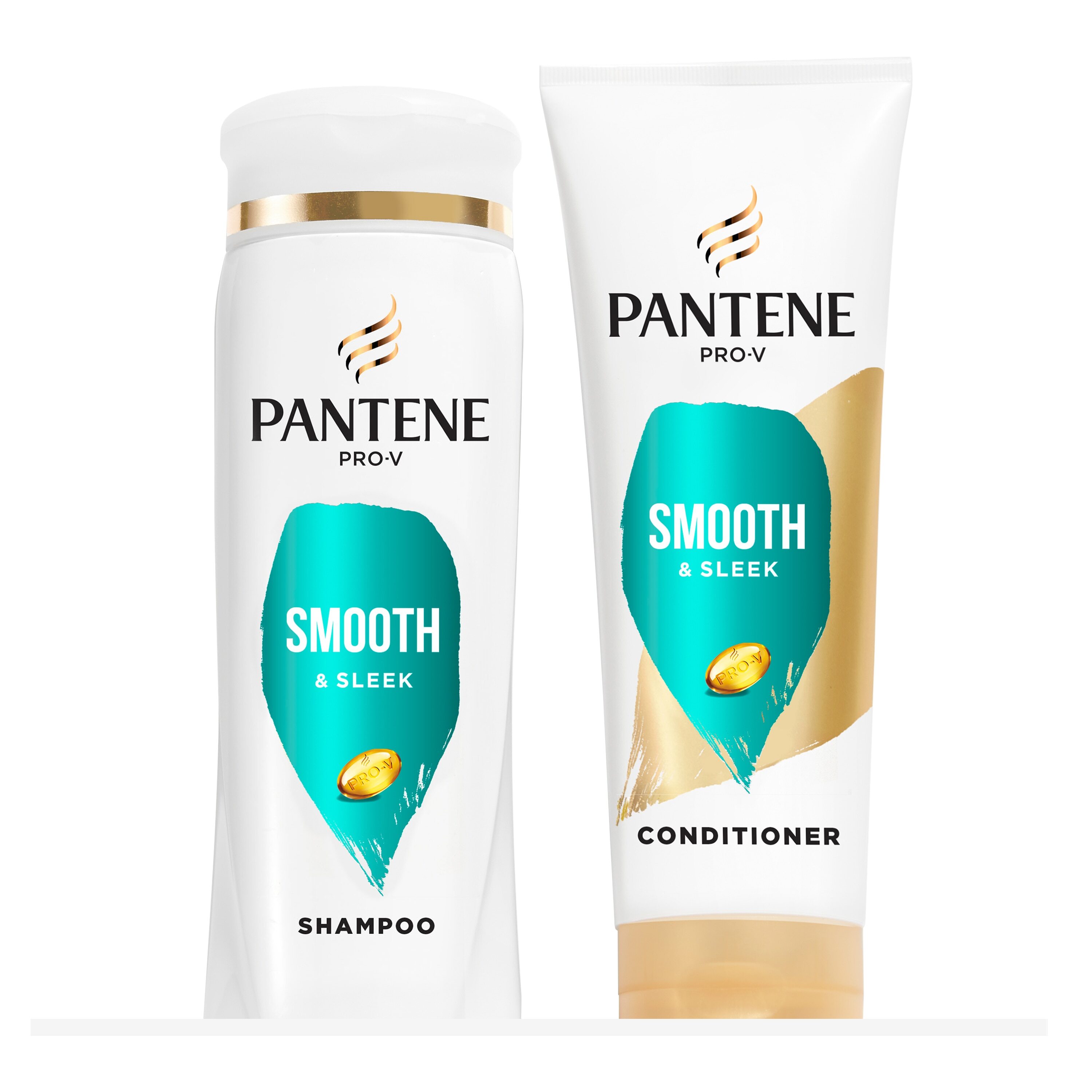 Pantene Pro-V Smooth & Sleek Shampoo & Conditioner Dual Pack, 22.4 Oz , CVS