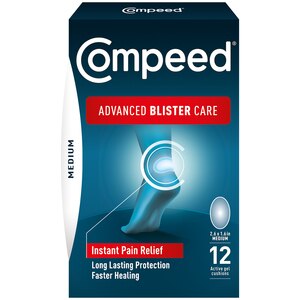 Compeed Advanced Blister Care Gel Cushions, Medium, 12 Ct , CVS