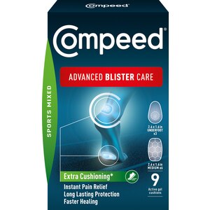 Compeed Advanced Blister Care Sports Mixed, 9 CT