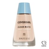 CoverGirl Clean Matte Liquid Foundation, thumbnail image 1 of 6