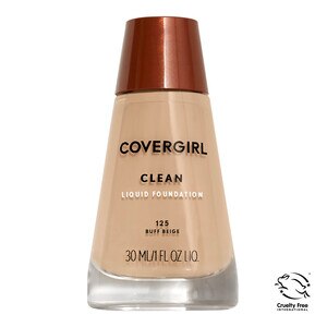 CoverGirl Clean Liquid Makeup, Buff Beige Warm 125 - 1 Oz , CVS