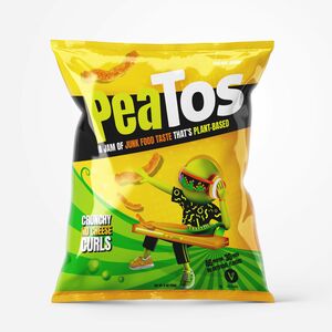 PeaTos Plant-Based Crunchy Vegan Cheese Curls, 4 Oz , CVS