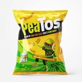PeaTos Plant-Based Crunchy Vegan Cheese Curls, 4 oz, thumbnail image 1 of 3
