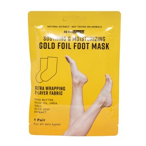 BioMiracle Soothing & Moisturizing Gold Foil Foot Mask , CVS