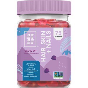 Hello Bello - Suplemento vitamínico en gomitas para el cabello, la piel y las uñas, 75 u.