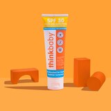 Thinkbaby Clear Zinc SPF 30 Sunscreen, 30 OZ, thumbnail image 4 of 5