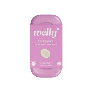 Welly Face Saver Clear Spot Bandages, 36 CT