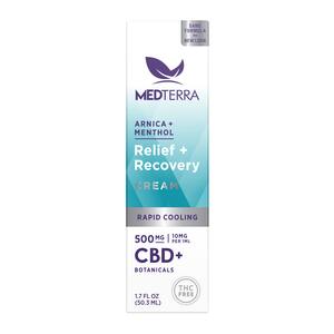 Medterra 250 mg Topical CBD Cooling Cream 1.7 OZ - State Restrictions Apply