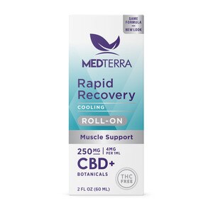 Medterra Rapid Recovery Roll-on, 2oz