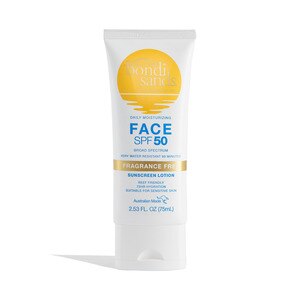 Bondi Sands Fragrance Free Sunscreen Daily Face Lotion SPF 50