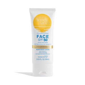 Bondi Sands Fragrance Free Sunscreen Daily Face Lotion SPF 50, 2.53 OZ