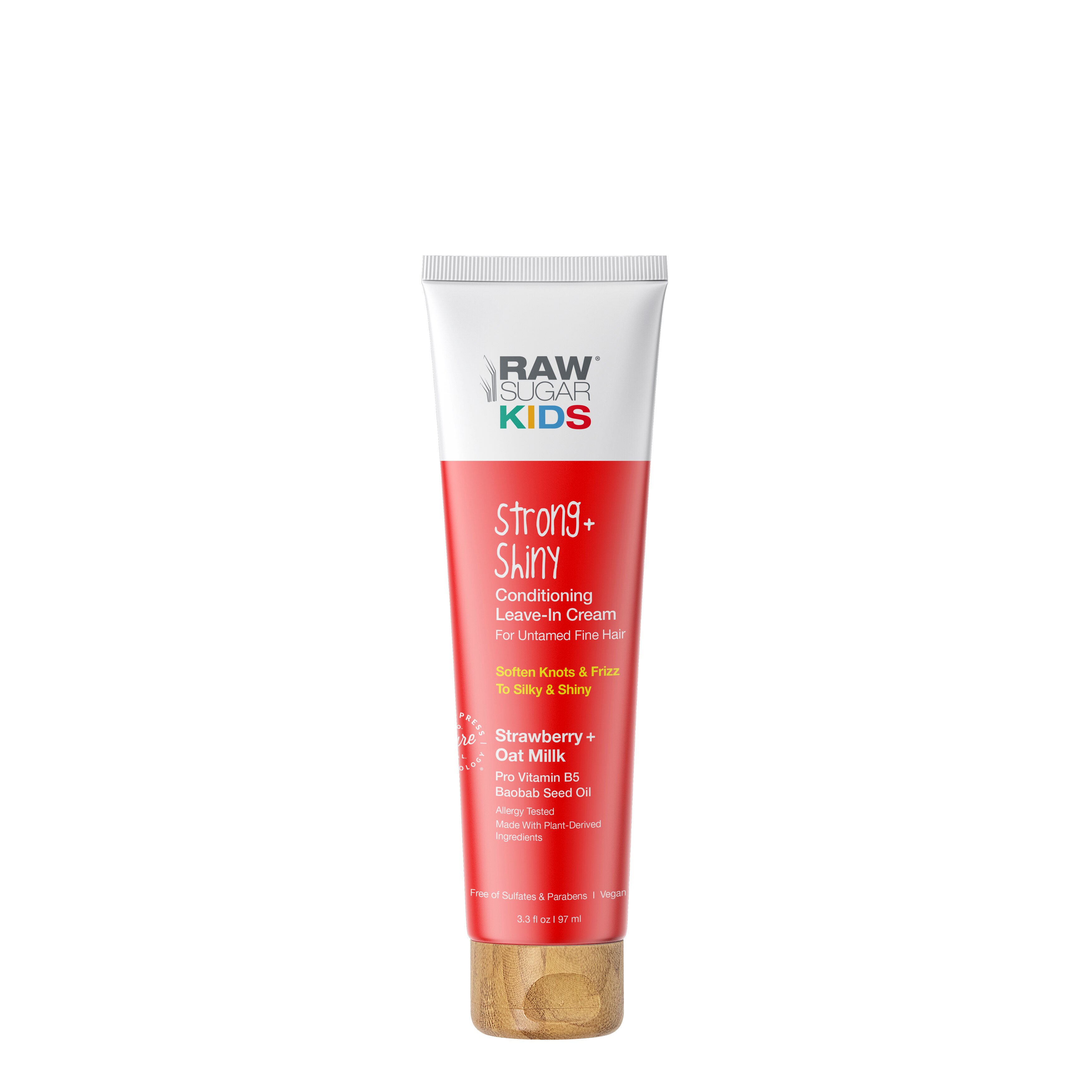 Raw Sugar Kid's Strong + Shiny Leave In Conditioning Cream - 6 Oz , CVS