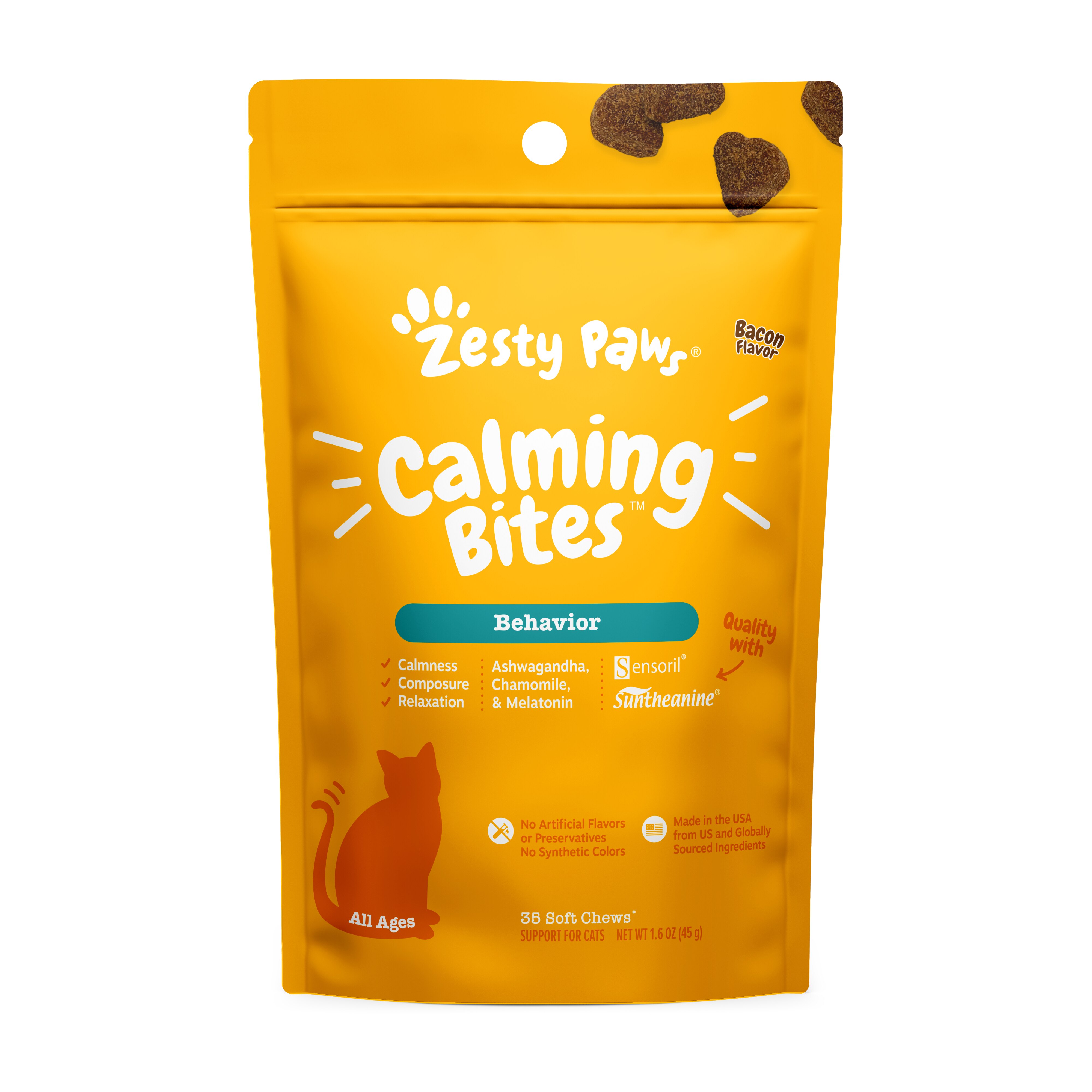 Zesty Paws Cat Chews, Calming, 35 Ct , CVS