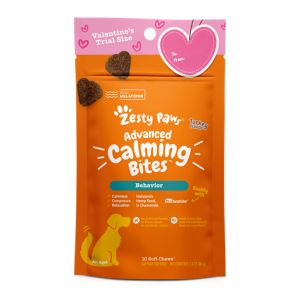 Zesty Paws Advanced Calming Bites, Valentine's Trial Size, 10 Ct , CVS