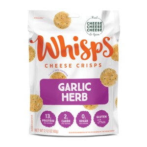 Whisps Garlic Herb Cheese Crisps, 2.12 Oz , CVS