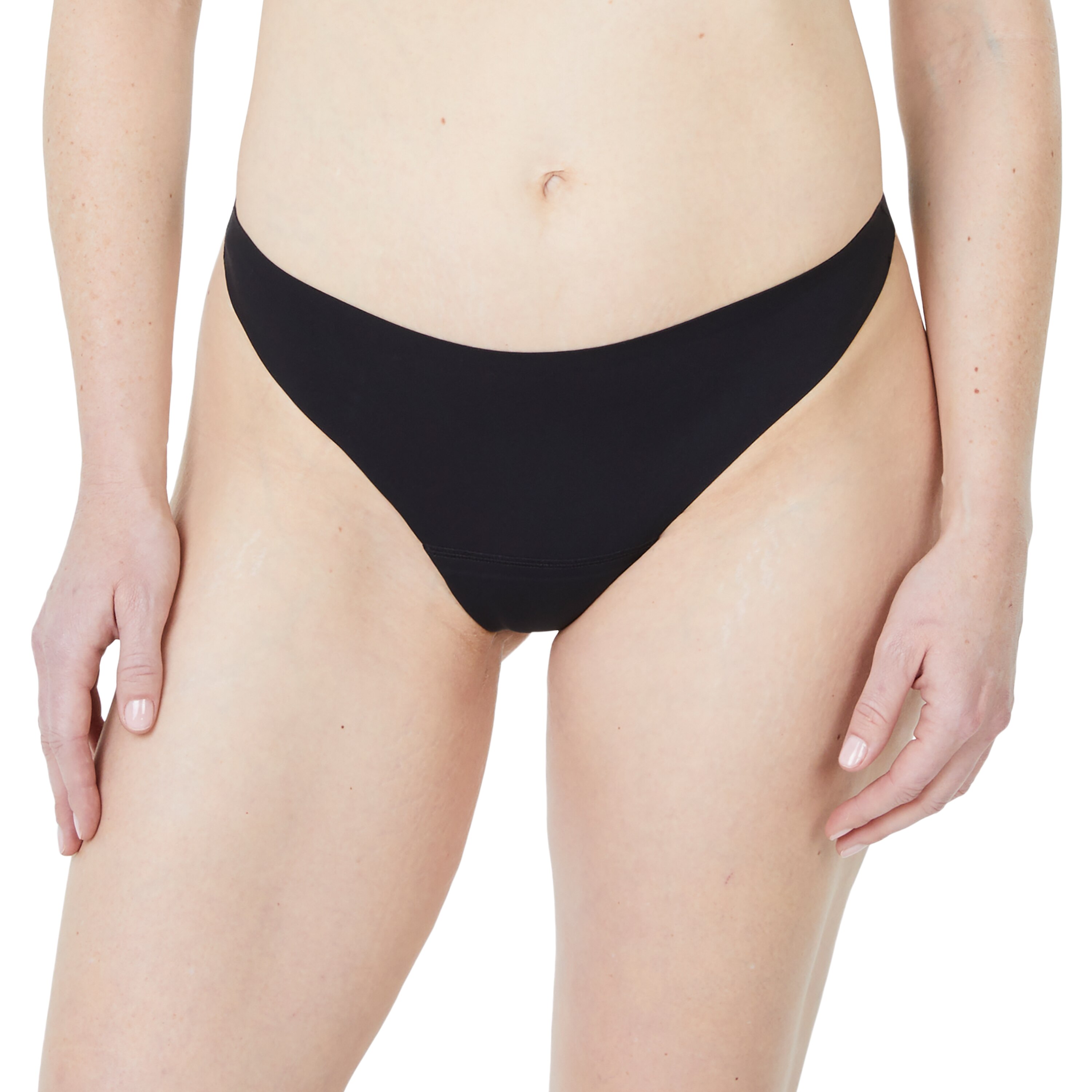 Unders By Proof Women's Period Underwear Light Absorbency Leak Resistant Thong, XS/S , CVS