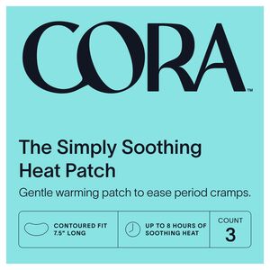 CORA The Simply Soothing Heat Patch, 3 Ct , CVS