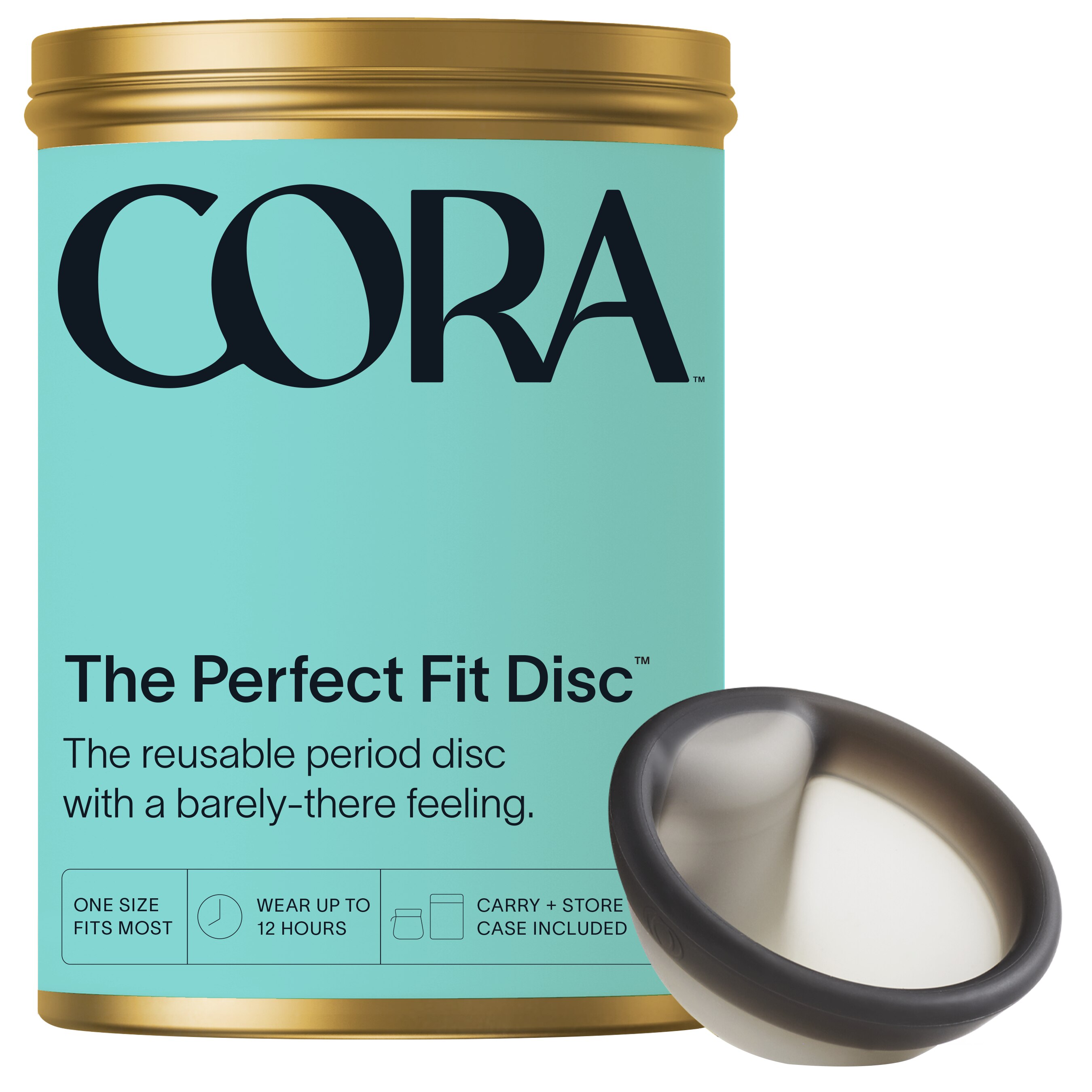 Cora The Perfect Fit Disc, Reusable Menstrual Disc , CVS