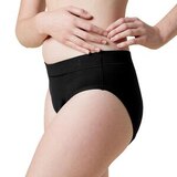 Thinx for All Women's Super Absorbency Cotton Brief Period Underwear, Black, thumbnail image 3 of 4