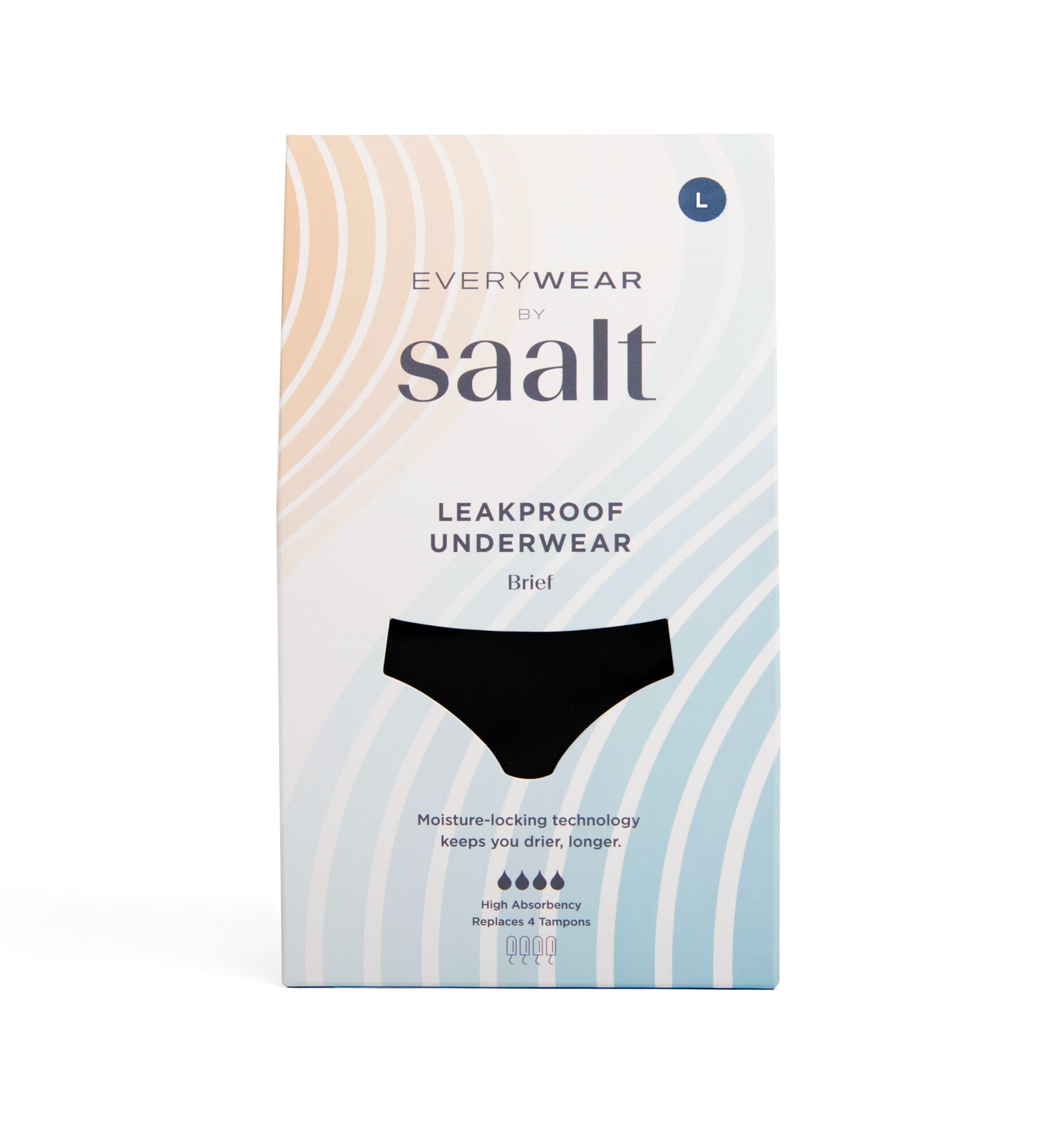 Saalt EveryWEAR Heavy Asorbency Brief Leak Proof Period Underwear