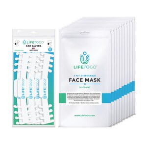 LifeToGo 3 Ply Face Mask Bundle