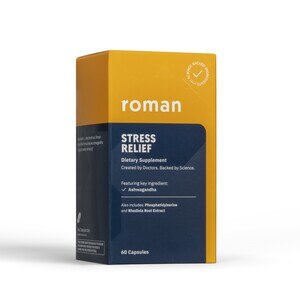Roman Stress Relief Supplement, 30 Day Supply, 60 Ct , CVS