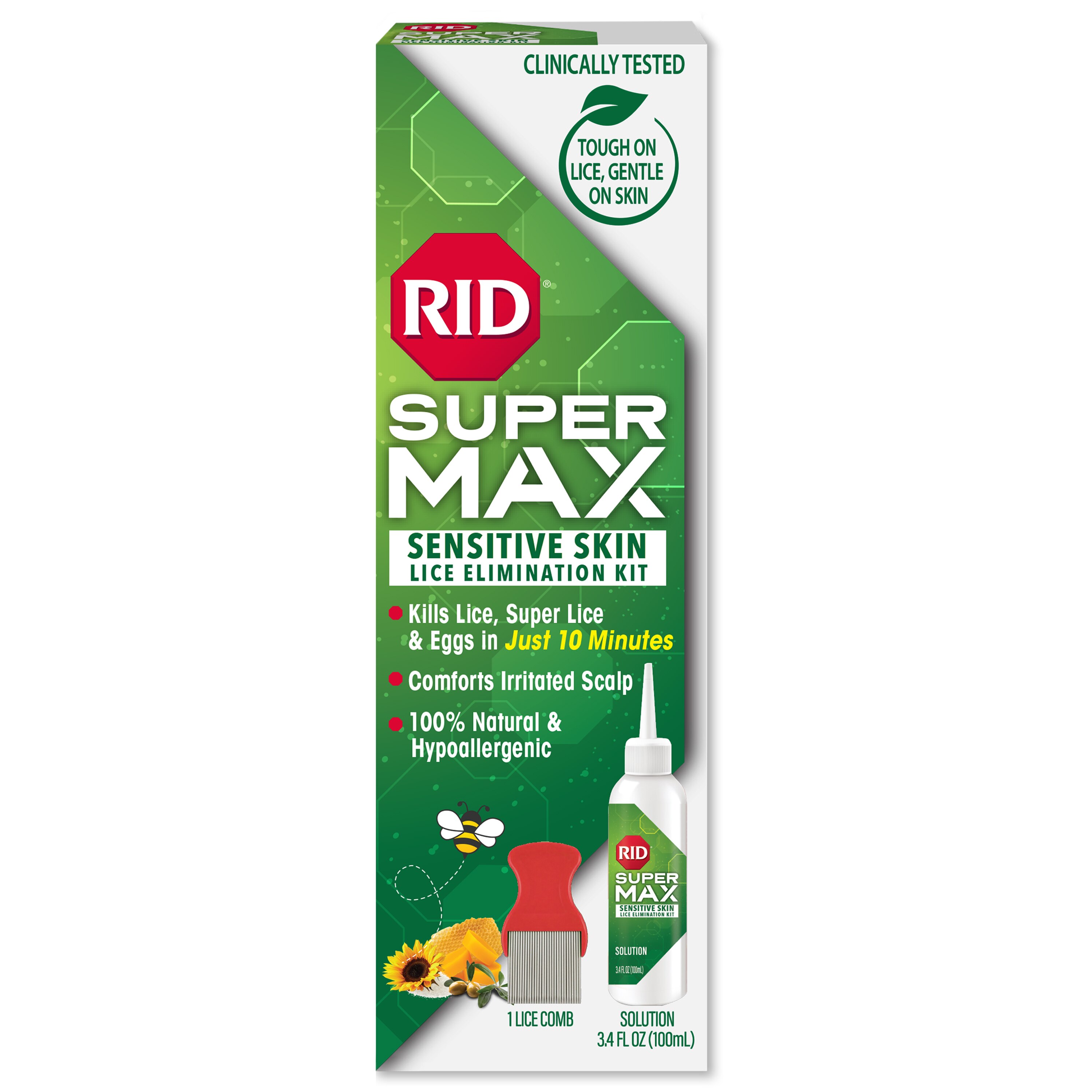 RID Pure Power + Comfort Lice Eliminiation Kit Ingredients CVS Pharmacy