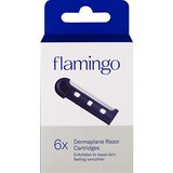 Flamingo Dermaplane Razor Cartridges, 6 CT, thumbnail image 1 of 2