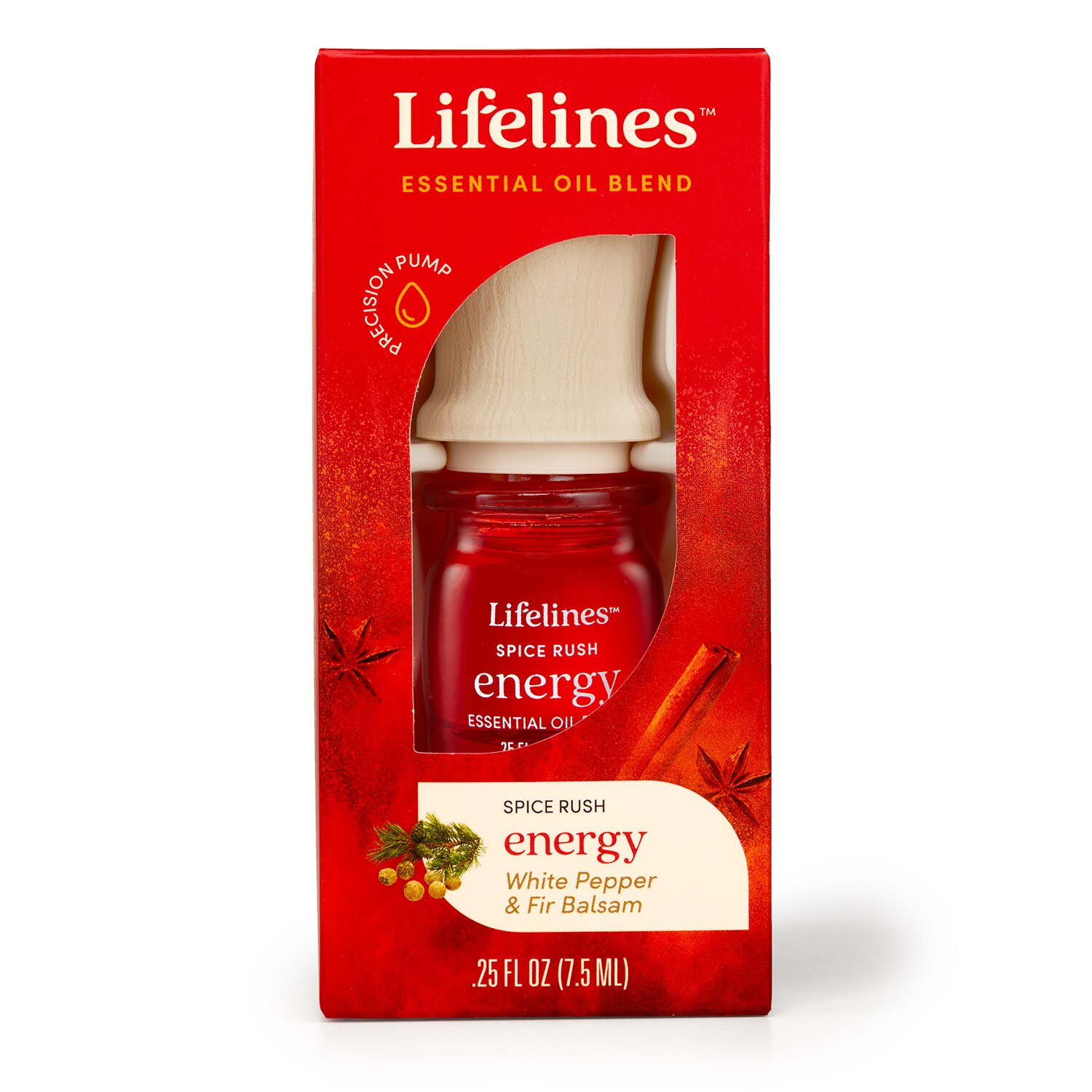 Lifelines Essential Oil Blend - Spice Rush: Energy , CVS