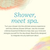 Lifelines Shower Diffuser Plus Essential Oil Blend, thumbnail image 5 of 5