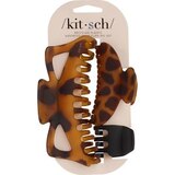 Kitsch Assorted Jumbo Claw Clips, Leopard/Black, 3 CT, thumbnail image 1 of 6